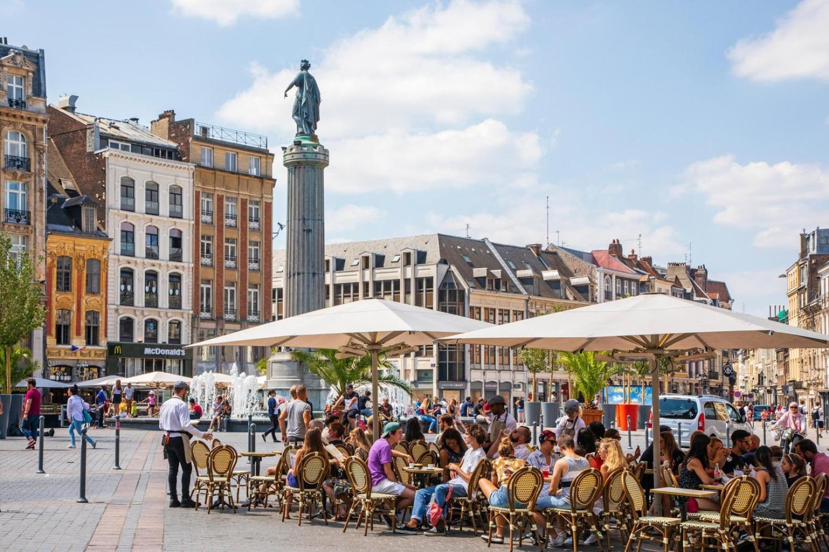 Lille Grand-Place Central Studio Exteriér fotografie